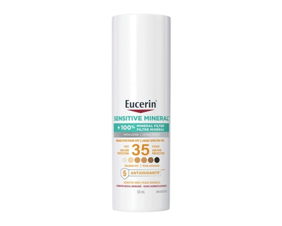 Eucerin Sun Tinted Mineral Face Sunscreen Lotion With Spf 35 - 50.0 G