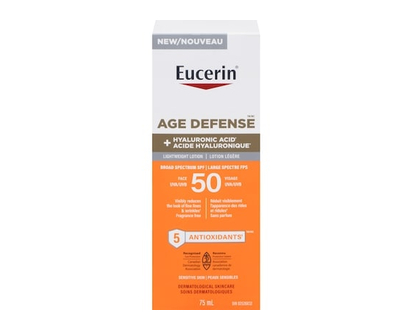 Eucerin Age Defense Lightweight Lotion Broad Spectrum Spf 50 - 75.0 ML
