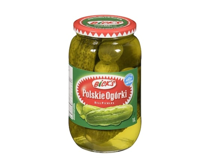 Bicks Polskie Ogà³rki Dill Pickles - 1.0 L