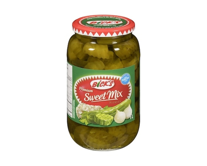 Bicks Premium Sweet Mix Pickles - 1000 ML
