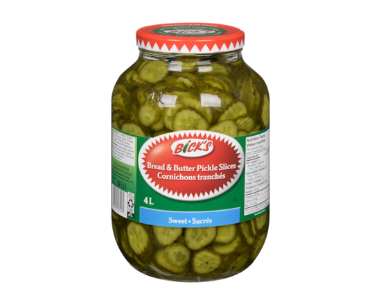 Bread & Butter Pickle Slices Sweet - 4.0 L