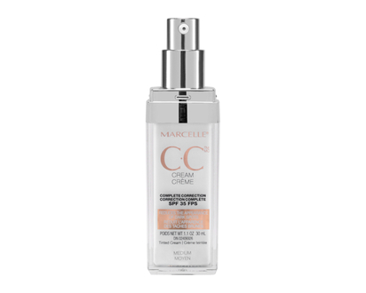 Marcelle CC Cream, Complete Correction, SPF 25, Medium - 1.0 EA