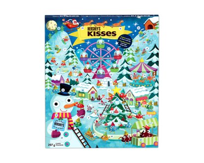 Hershey's KISSES Advent Calendar - 207.0 G