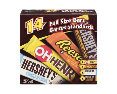 Full Size Bars, 14 pack - 674.0 G