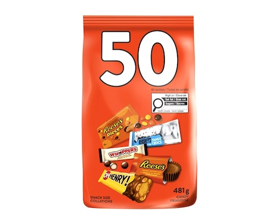 Hershey's 50Ct Assorted Chocolate - 481.0 G