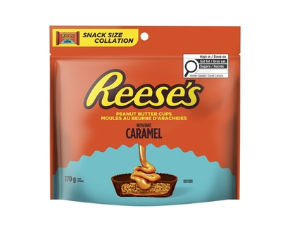 Reese’s Friandise moules au beurre d'arachides avec caramel collation - 170.0 G