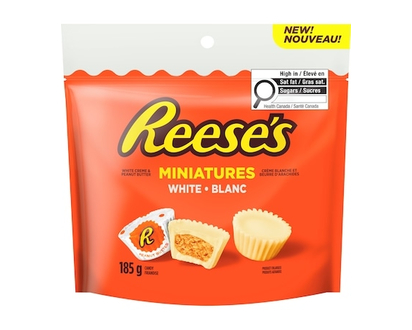 Reese’s Miniatures friandise crème blanche et beurre d'arachides - 185.0 G