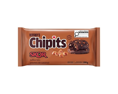 Hershey's Chipits Skor Toffee Bits Baking Candy - 200.0 G