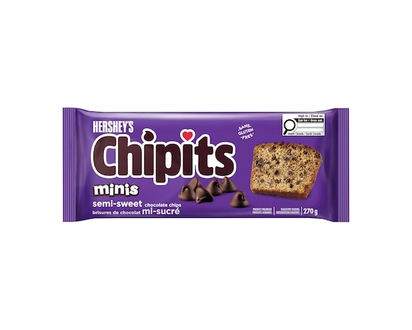 Hershey's Chipits Semi-Sweet Minis Chocolate Chips, 270G - 270.0 G