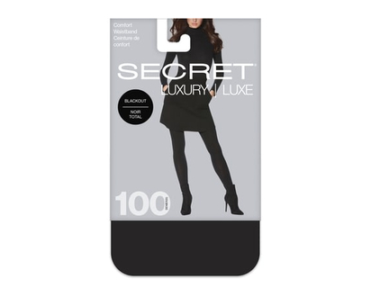 Secret Collection LUXURY collant opaque avec culotte confort - C - 1 CHA