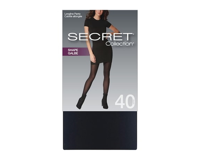 Secret Collection Shape Tights with Longline Panty - 1 EA