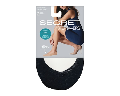 Secret Collection Couvre-Pieds Coupe en V Ultra-Basse 2 paires - 1 CHA