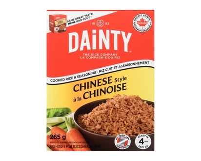 Riz Dainty Riz cuit et assaisonnement à la chinoise - 265.0 G