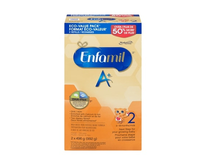 Enfamil A+ 2 Baby Formula, Powder Refill - 992.0 G