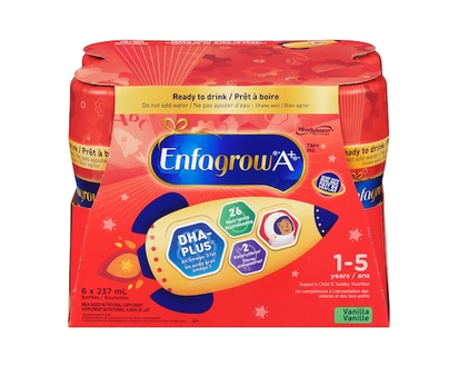 Enfagrow Toddler & Child Nutritional Drink, Ready to Feed, Vanilla Flavour - 355.5 ML