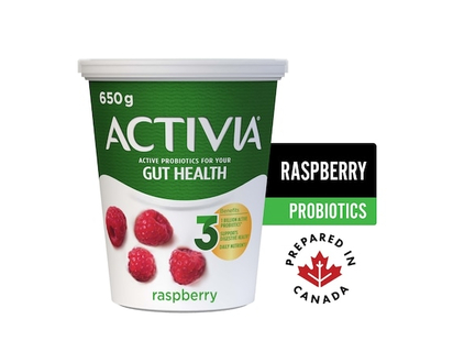 Activia Probiotic Yogurt, Raspberry - 650.0 G