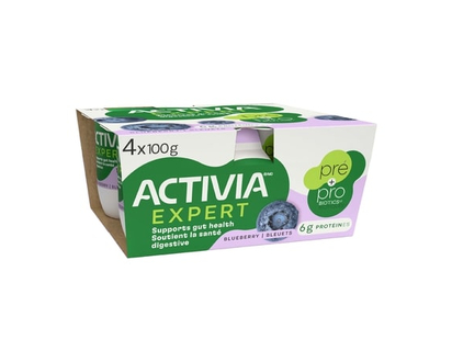 Activia Pre/Probiotic Yogurt, Blueberry - 100.0 G