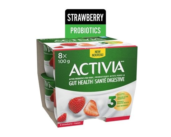 Probiotics Yogurt, Strawberry - 800.0 G