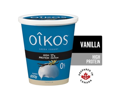 Oikos Yogourt grec, teneur élevée en protéines, vanille - 650.0 G