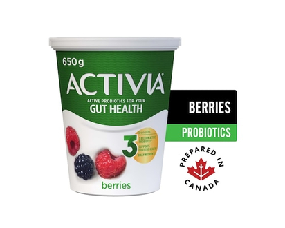 Activia Probiotic Yogurt, Fieldberry - 650.0 G