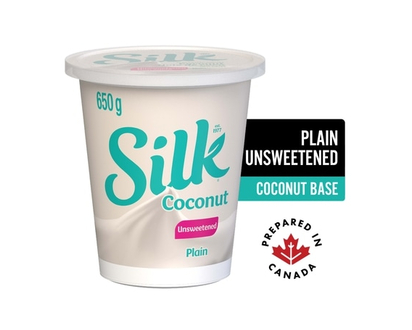 Silk Coconut Yogurt, Unsweetened Plain, Dairy Free - 650.0 G