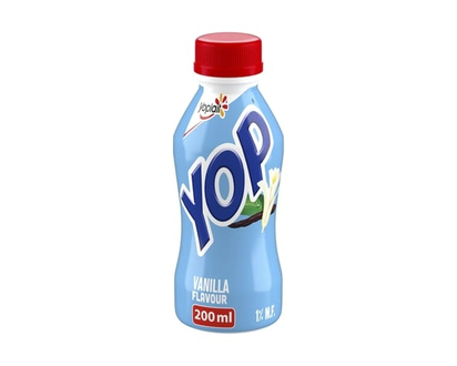 Yoplait Yop 1% Drinkable Yogurt, Vanilla, Yogurt Drink - 200.0 ML