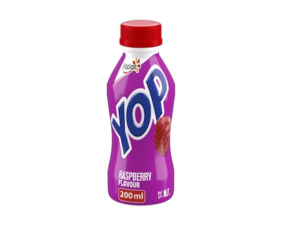 Yoplait Yop 1% Drinkable Yogurt, Raspberry, Yogurt Drink - 200.0 ML