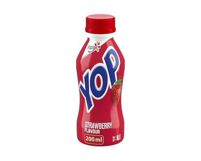 Yoplait Yop 1% Drinkable Yogurt, Strawberry, Yogurt Drink - 200.0 ML
