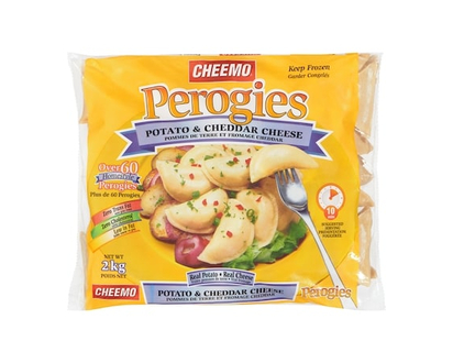 Cheemo Pérogies, pommes de terre et fromage cheddar - 2.0 KG