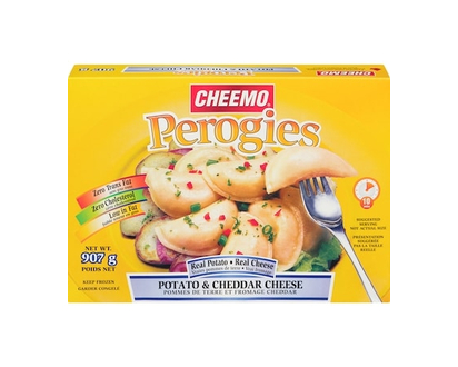 Cheemo Pre-Cooked Perogies, Potato and Cheddar Cheese - 907.0 G