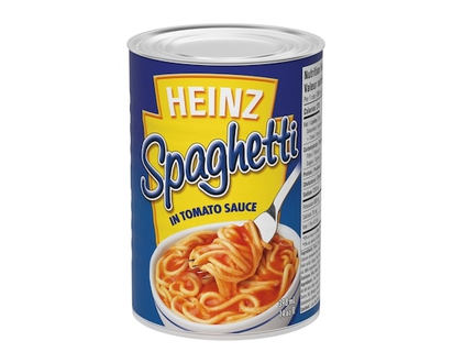 Heinz Spaghetti en sauce aux tomates avec fromage - 398.0 ML