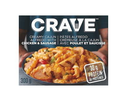 Crave Creamy Cajun Alfredo with Chicken & Sausage Frozen Meal - 300.0 G