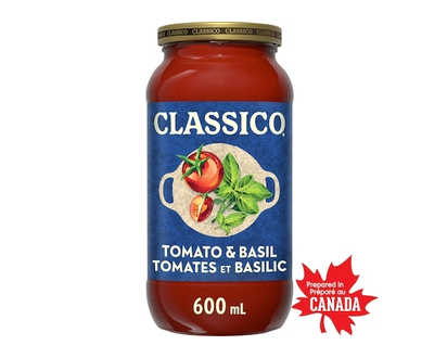Classico Tomato & Basil Pasta Sauce - 600.0 ML