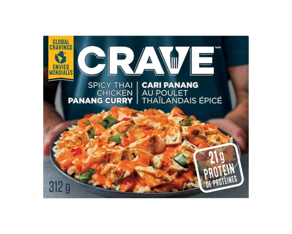 Crave Spicy Thai Chicken Panang Curry Frozen Meal - 312.0 G