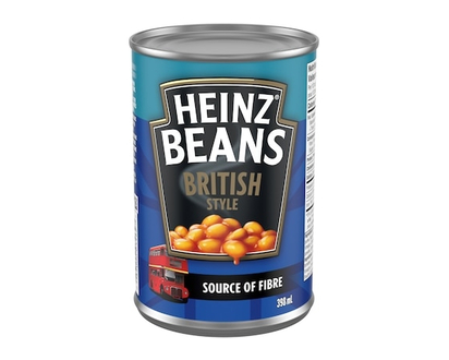 Heinz British Style Beans In Tomato Sauce - 398.0 ML