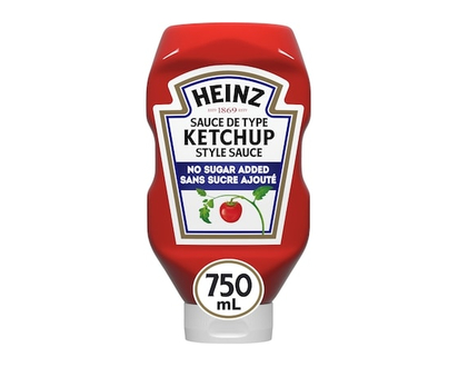 Heinz Tomato Ketchup No Sugar Added - 750.0 ML