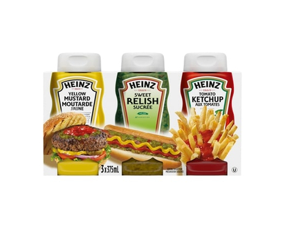 Heinz Ensemble de condiments - 375.0 ML