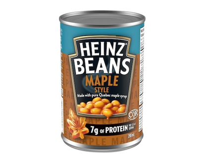 Heinz Maple Style Beans With Pure Quebec Maple Syrup - 398.0 ML