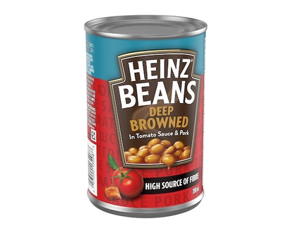 Heinz Deep-Browned Beans With Pork & Tomato Sauce - 398.0 ML