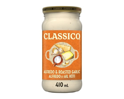 Classico Alfredo & Roasted Garlic Pasta Sauce - 410.0 ML