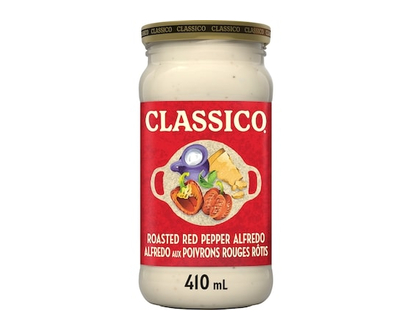 Classico Roasted Red Pepper Alfredo Pasta Sauce - 410.0 ML