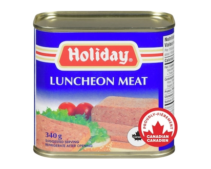 Holiday Canned Luncheon Meat - 340.0 G