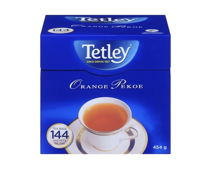 Tetley Tea Bags Orange Pekoe 144ct - 454.0 G
