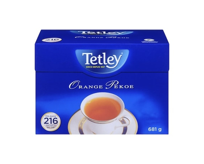 Tetley Tea Bags Orange Pekoe 216ct - 680.0 G