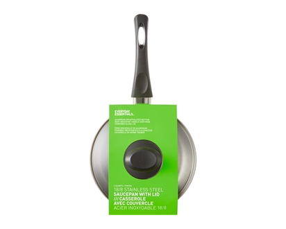 Everyday Essentials 2qt Stainless Steel Sauce Pan - 1.0 EA