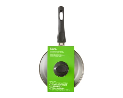 Everyday Essentials 3qt Saucepan with Lid - 1.0 EA