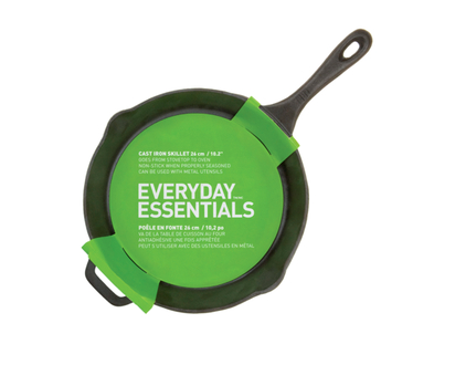 Everyday Essentials 10 Inch Pre-Seasoned Cast Iron Skillet - 1.0 EA