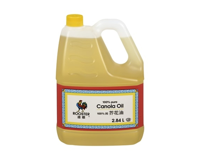 Rooster Huile de canola pure à 100 % - 2.84 L
