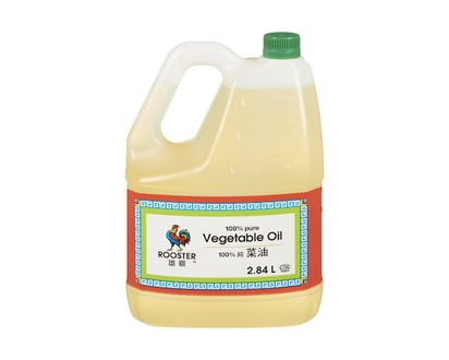 Rooster 100% Pure Vegetable Oil - 2.84 L