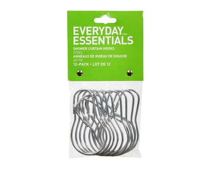Everyday Essentials Crochets pour rideau de douche - 1.0 EA